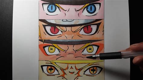 How To Draw Narutos Eye Cách Vẽ Mắt Naruto Tóm Tắt Những Kiến Thức