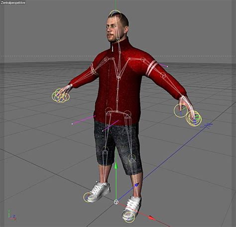 3d Tools Dot Info Rigged Humans For C4d
