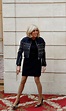 Brigitte Macron in Louis Vuitton at the Elysee Palace to Announce the ...