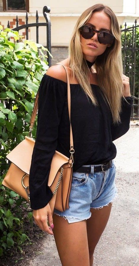 60 Trendy Summer Outfits To Copy Right Now Black Denim