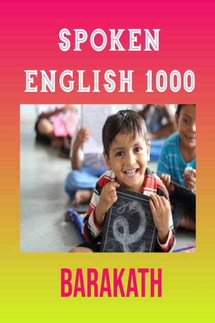 Spoken English 1000 By Barakath Nook Book Ebook Barnes And Noble