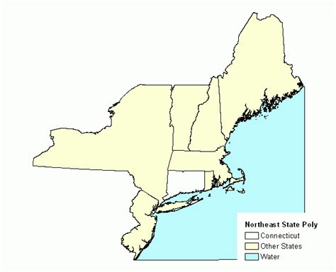 Map Of Northeast Usa With States And Capitals