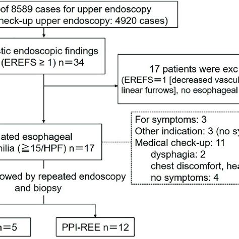 Diagnostic Diagram Of Eosinophilic Esophagitis Eoe In This Study