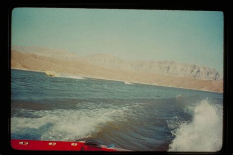 Harris Boat Under Tow Lake Mead — Calisphere