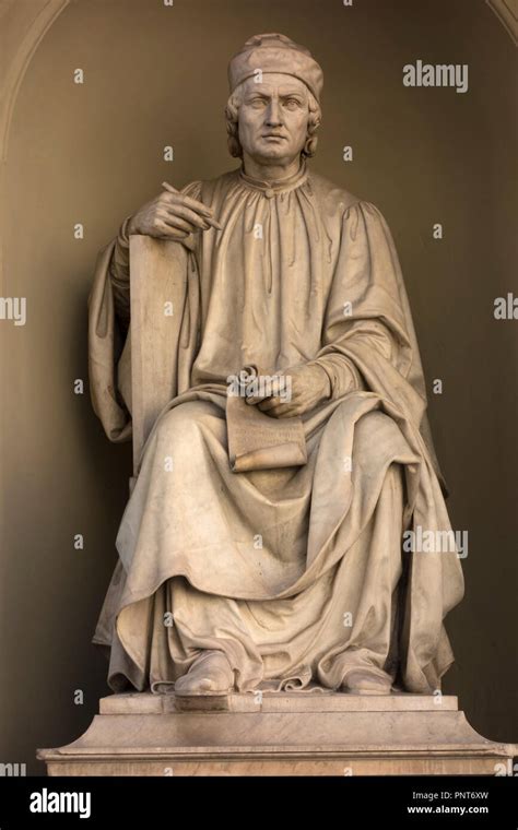 Statue Of Arnolfo Di Cambio 13th Century Architect And Sculptor At