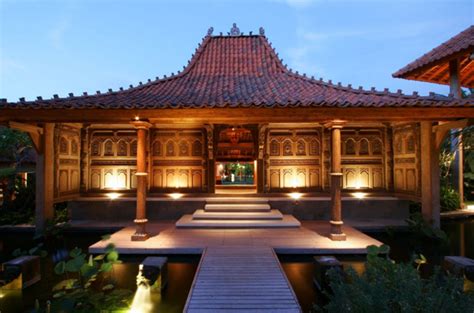 Khususnya jawa …read more ». Traditional Villa House With Joglo Style Located In ...
