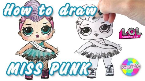 How To Draw Lol Dolls Step By Step Easy Each Doll Not Only Belongs To