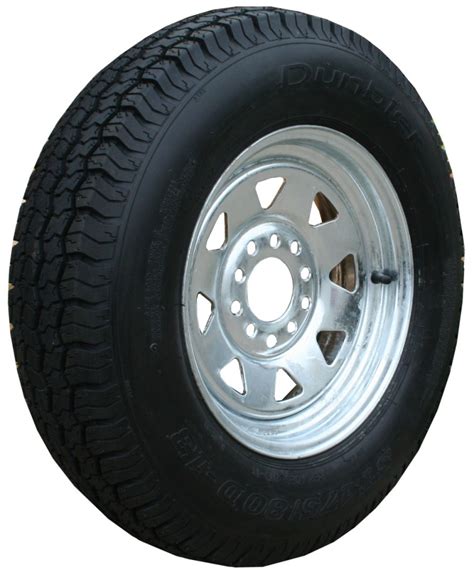 13 X St17580r Tyre And Galvanized Multi Fit Rim