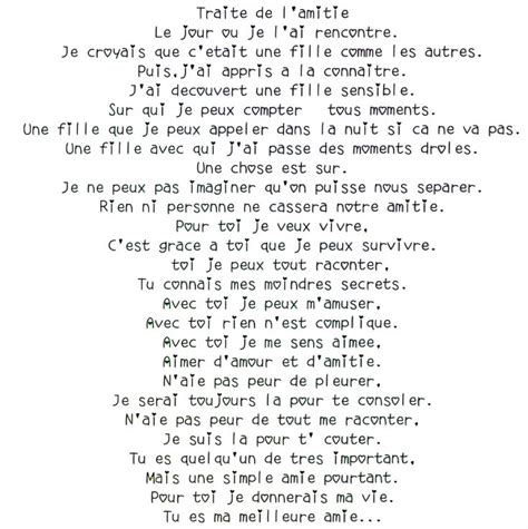 A Poem Written In French On White Paper