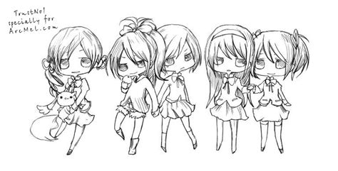 How To Draw Chibi Step By Step Arcmelcom