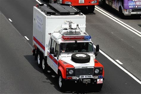 Land Rover Defender 130 6x6 Am 6788 Hong Kong Police Explosive