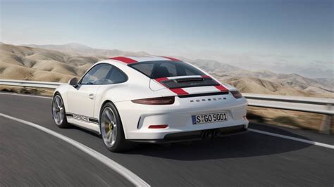 2016 Geneva Motor Show Porsche 911 R