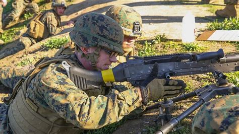 35 Machine Gunners Refresh Their Skills The Official United States