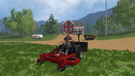 Farming Simulator 15 Lawn Care Ep 22 Finishing The Neighbors Youtube