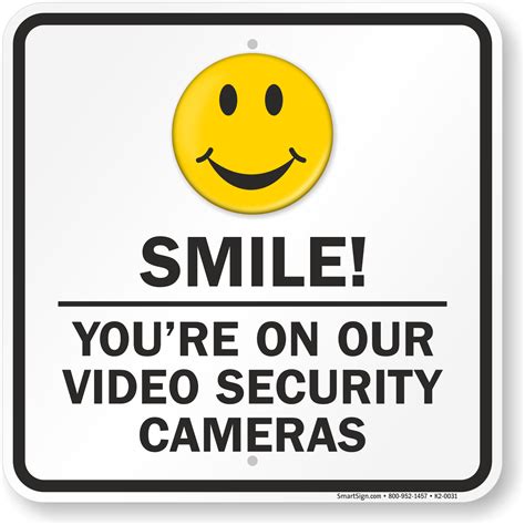 Smile Youre On Camera Signs You Are Being Video Taped