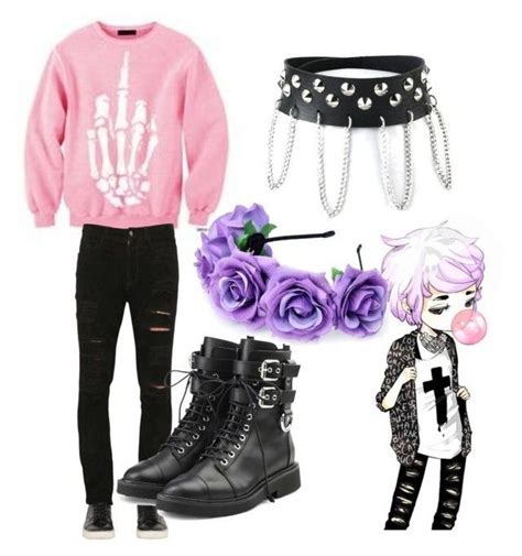 Pastel Goth Boy By Baka Princess Neko Chann Liked On Polyvore