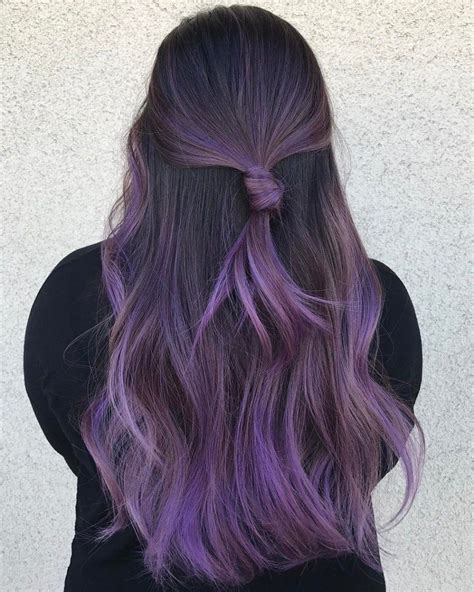 20 Purple Balayage Ideas From Subtle To Vibrant Purple Balayage Hair Color Purple Purple