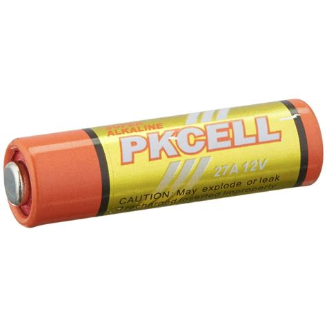 27a A27 12 Volt Alkaline Dry Cell Battery Retail Package Of One 1
