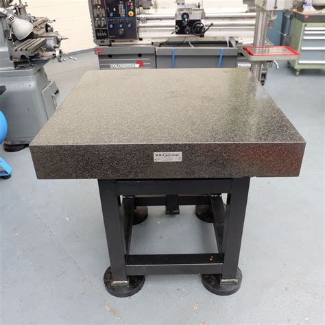 Wbj Metrology Granite Surface Table Size 1000mm X 1000mm X 150mm Thick