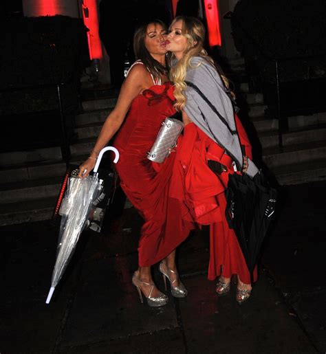 Lizzie Cundy And Kristina Rihanoff Night Out In London 11202018 Hawtcelebs