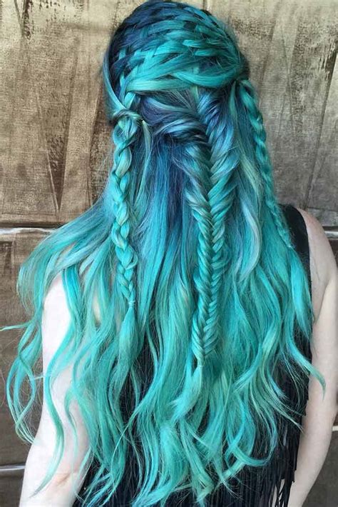 27 bold and trendy mermaid hair ideas