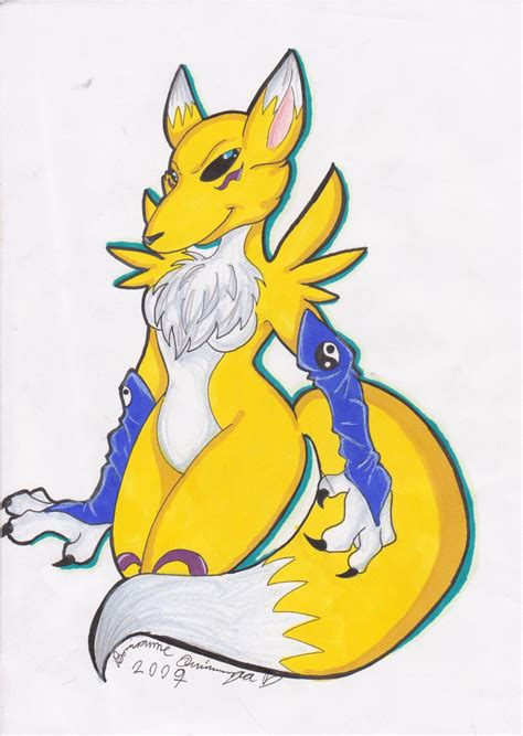 Renamon By Wyndon Torque On Deviantart