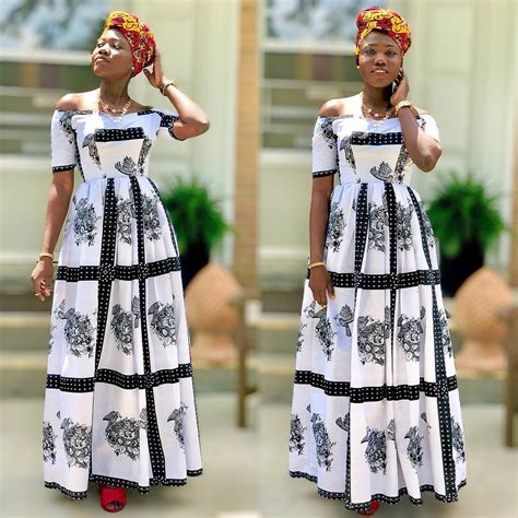 New Modern African Print Dresses Pictures 2018 July Dress