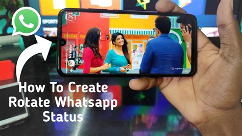 How To Create Rotate Full Screen Whatsapp Status Rotate Screen