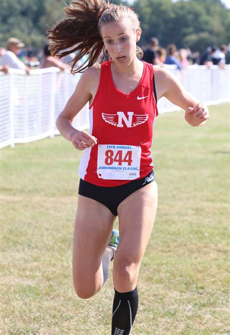 Abigail Spiers Niskayuna Cross Country Running Strong