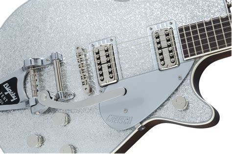 Solid Body G6129t Players Edition Jet™ Ft With Bigsby® Rosewood Fingerboard Silver Sparkle