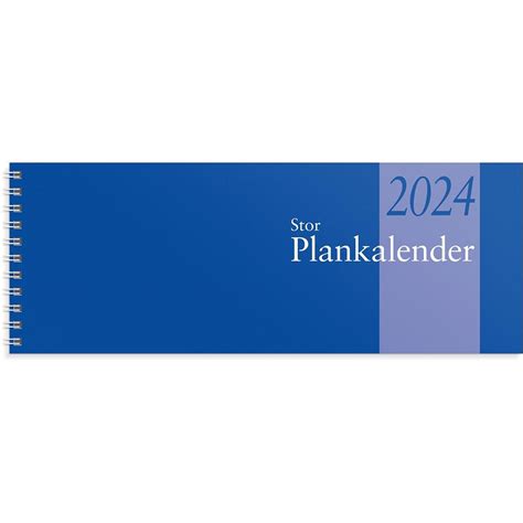 Almanacka Burde 1351 Stor Plankalender Spiral 2024 Alloffice
