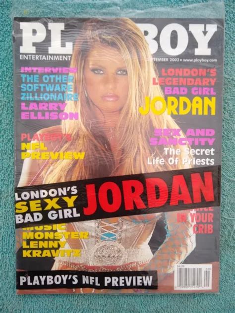 Playboy Magazine September Shallan Meiers Center Jordan Cover