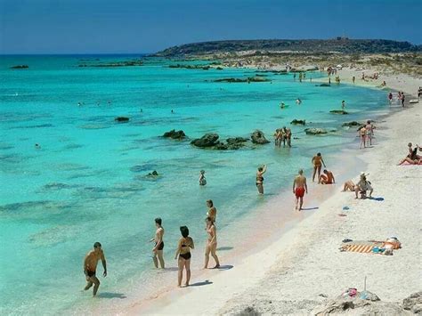 Elafonisi Beach The Pearl Of Crete Island Punta Cana Travel Beaches