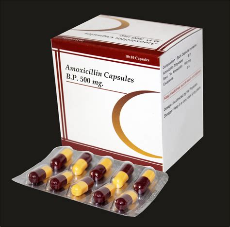 Amoxicillin Capsules 500 mg, एमोक्सिसिलिन कैप्सूल, अमोक्सिसिलिन कैप्सूल