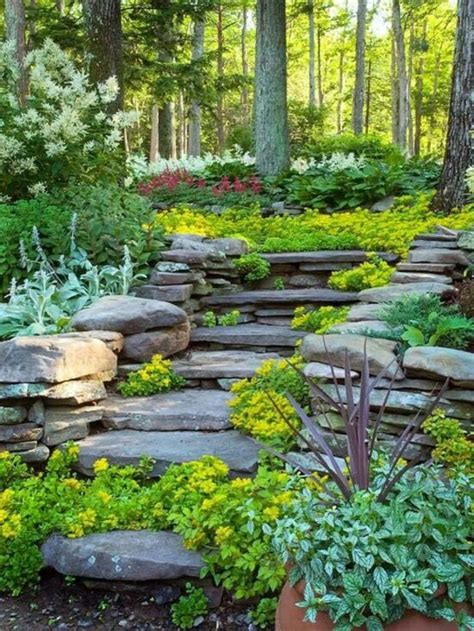 55 Creative Garden Design Ideas For Slopes Backyard Landscaping