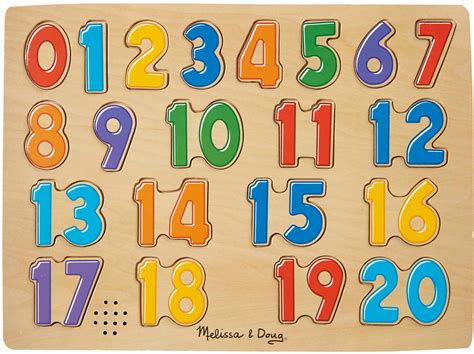 Numbers Sound Puzzle 4 Kids Books And Toys