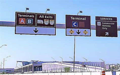 Orlando International Airport Adds Blue Signs As South Terminal C Get