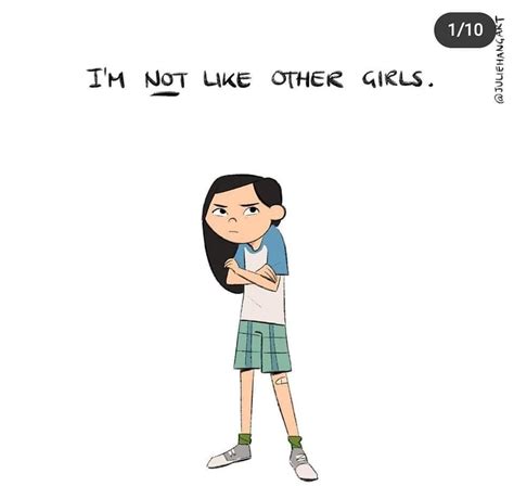 not like other girls comic