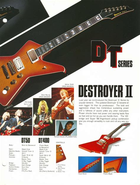 1982 Ibanez Guitar Catalog