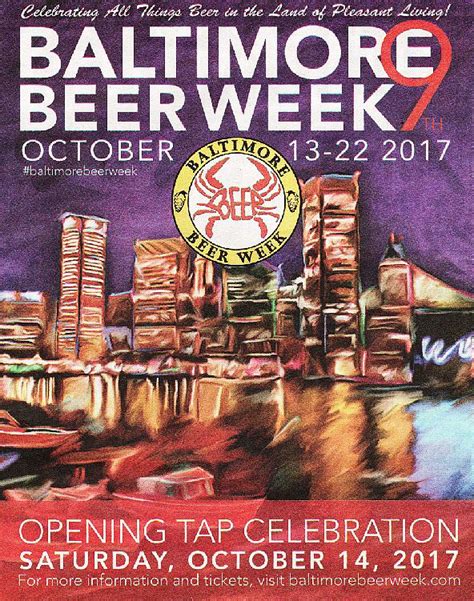 Detail From Baltimore Beer Week Ad On Back Of Sept 27 Ococt 4 Issue