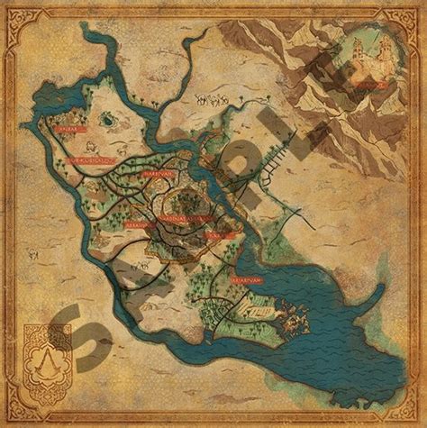 Assassin S Creed Mirage Map Leaked It Won T Be Enormous Video
