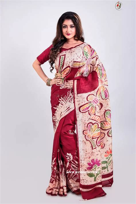 10 Beautiful Designs Of Batik Sarees For Traditional Look Vlrengbr