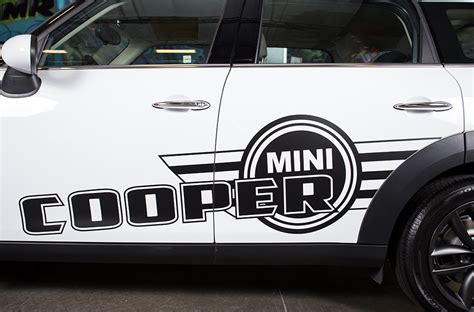 Mini Cooper Countryman Side Logo Vinyl Graphics Decal