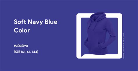 Soft Navy Blue Color Hex Code Is 3d3d90
