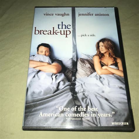 The Break Up Dvd Widescreen Edition Jennifer Aniston Vince Vaughn