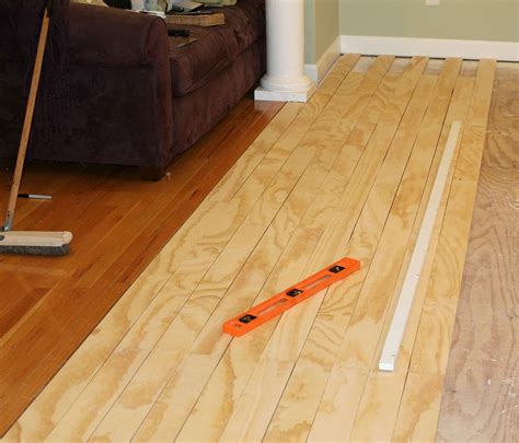 Before installing, keep in mind that the floor will be 1/2 higher after the installation. Hometalk | Laying plywood floors