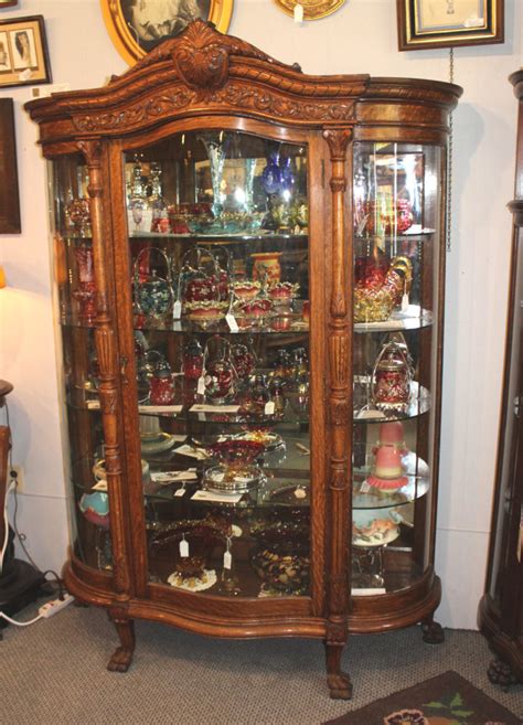 Antique Curio Cabinet For Sale Antique Curio Cabinet With Clock For Sale In Rio Rancho