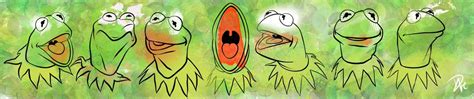 Illustrator Not Artist On Twitter Moods Kermit Kermitthefrog