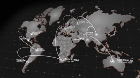 VIDEOHIVE WORLD MAP KIT 20592273 - Free After Effects Template