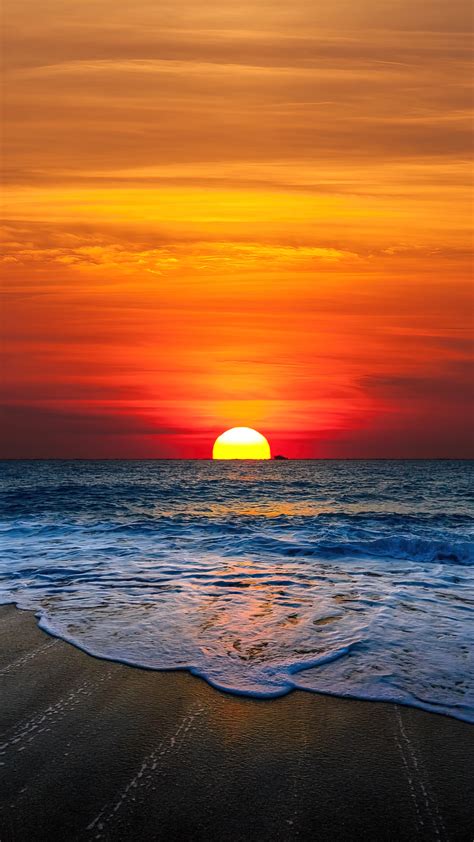 Beach Sunset Wallpaper